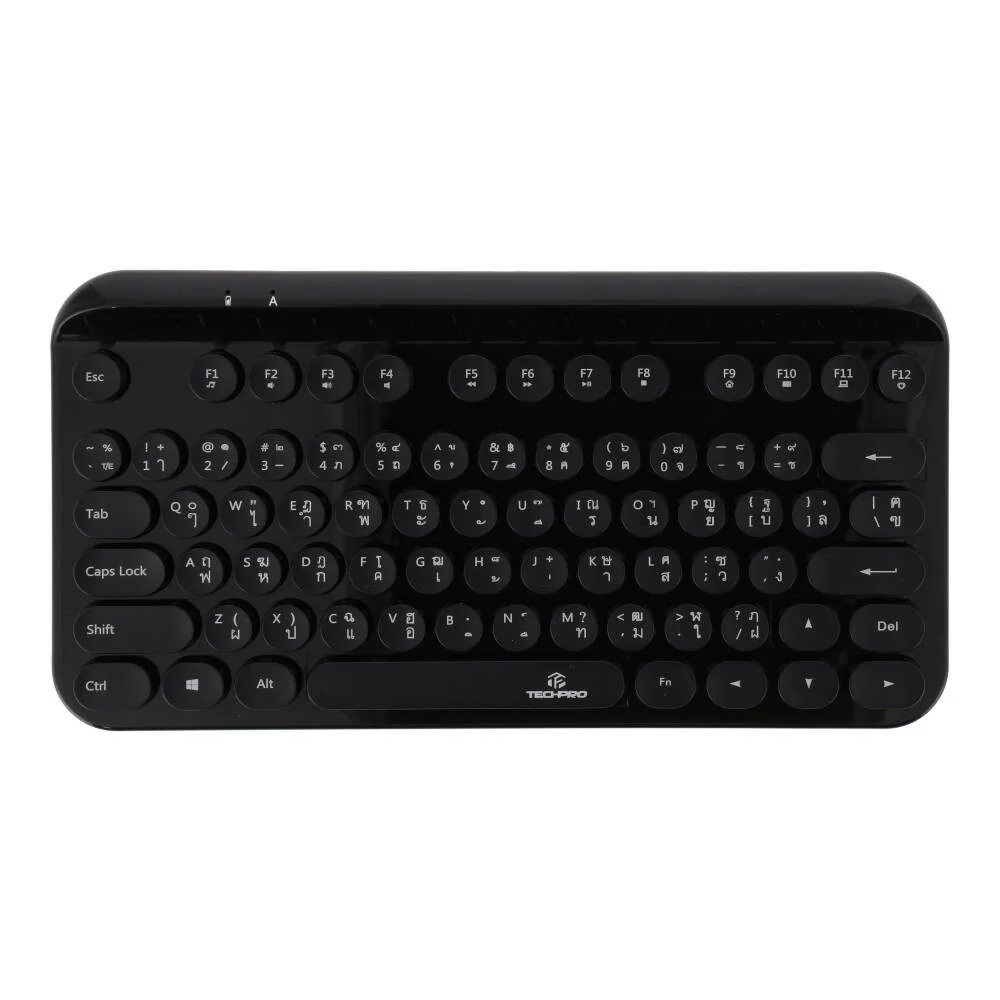 คีย์บอร์ดไร้สาย TECHPRO Wireless Dot Keyboard