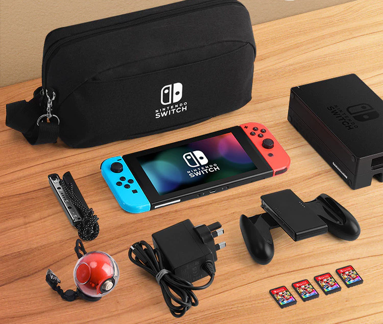 Travel Carrying Messenger Bag Switch & Game