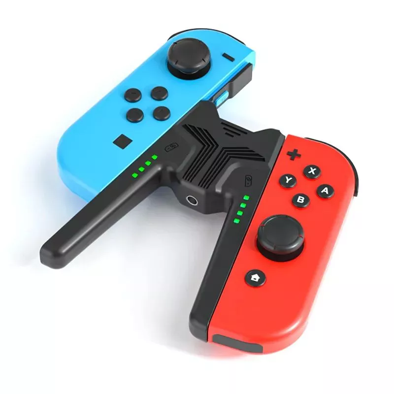 Aolion แท่นชาร์จสําหรับสวิตช์ Joycon Handle Gaming Controller Grip สถานีชาร์จ